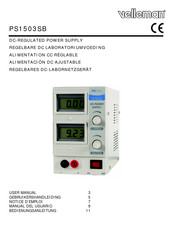 Velleman PS1503SB Manual Del Usuario