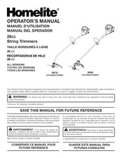 Homelite 26CS Manual Del Operador