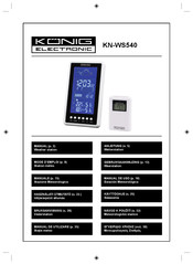 König Electronic KN-WS540 Manual De Uso