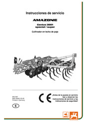 Amazone Cenius 3001 Instrucciones De Servicio