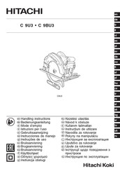 Hitachi C 9BU3 Instrucciones De Manejo