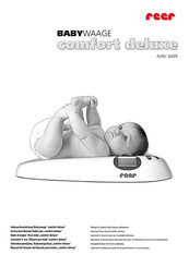 Reer comfort deluxe Manual Del Usuario