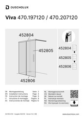 Duscholux Viva 452805 Instrucciones De Montaje