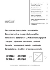 Vetus BCS1225 Manual De Uso E Instrucciones De Instalación