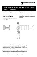 Ralston Instruments DP0V Serie Manual De Operación