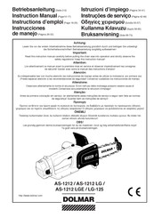 Dolmar AS-1212LGE Instrucciones De Manejo