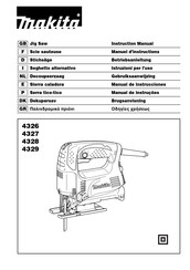 Makita 4326 Manual De Instrucciones