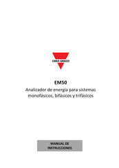 CARLO GAVAZZI EM50 Manual De Instrucciones