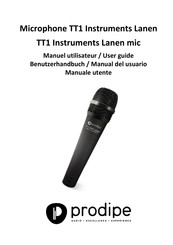 Prodipe TT1 Pro-Lanen Instruments Manual Del Usuario