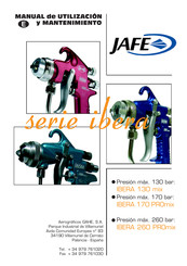 jafe IBERA 170 PROmix Manual De Utilizacióne Y Mantenimiento