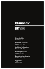 Numark PARTY MIX PRO Guia Del Usuario