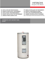 Hitachi DHW-CP-04 Manual De Instalación Y Funcionamiento