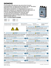 Siemens UL489 Manual De Instrucciones