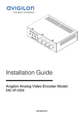 Avigilon ENC-4P-H264 Guia De Instalacion