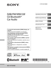 so MEX-N7300BD Manual De Instrucciones