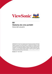 ViewSonic M1 Guia Del Usuario