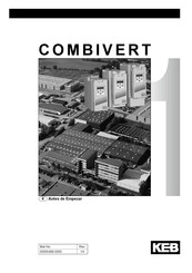 KEB COMBIVERT Manual De Instrucciones