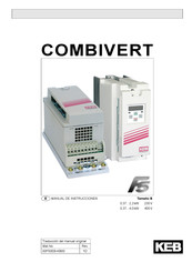 KEB COMBIVERT F5 BASIC Serie Manual De Instrucciones
