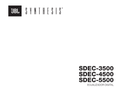 JBL SYNTHESIS SDEC-5500 Manual Del Usuario