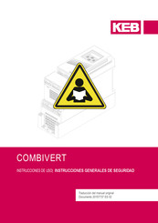 KEB COMBIVERT Instrucciones De Uso