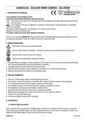 Velleman CAMCOLD3 Manual Del Usuario