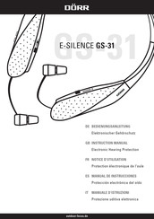 Dörr E-SILENCE GS-31 Manual De Instrucciones