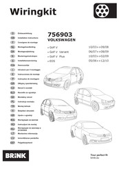 Brink 756903 Volkswagen Instrucciones De Montaje