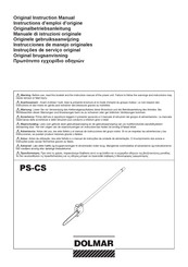 Dolmar PS-CS Instrucciones De Manejo