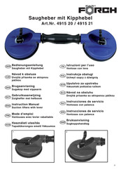 Forch 4915 20 Instrucciones De Servicio