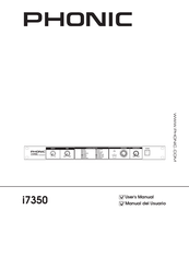 Phonic i7350 Manual Del Usuario