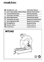 Maktec MT242 Manual De Instrucciones