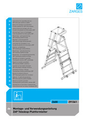 zarges Z600 Instrucciones De Montaje