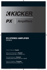 Kicker PX100.2 Manual Del Propietário