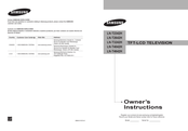 Samsung LN-T3242H Manual De Instrucciones