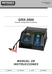 Midtronics GRX-3000 Manual De Instrucciones