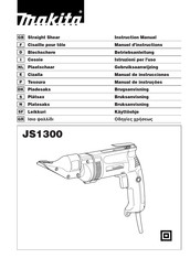 Makita JS1300 Manual De Instrucciones