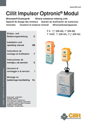 Cillit Optronic F3 DN 25 Instrucciones De Montaje