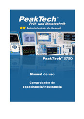 PeakTech 3730 Manual De Uso