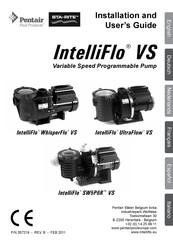 Pentair IntelliFlo VS-3050 Guía De Instalación Y Usuario