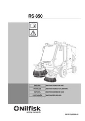 Nilfisk RS 850 Instrucciones De Uso