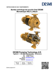 Desmi NSLV Instrucciones De Uso