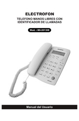 ELECTROFON BS-2013ID Manual Del Usuario