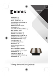 König Trinity Bluetooth BTSPHF100 Manual De Uso