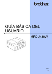 Brother MFC-J430W Guia Basica Del Usuario