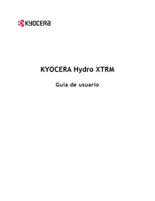 Kyocera Hydro XTRM Guía De Usuario