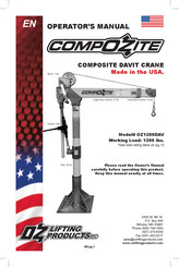 OZ Lifting Products COMPOZITE OZ1200DAV Manual Del Operador