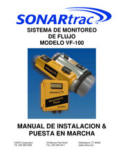 CiDRA SONARtrac VF-100 Manual De Instalación