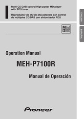 Pioneer MEH-P7100R Manual De Operación