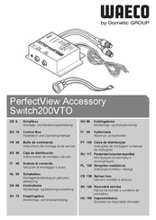 Dometic GROUP WAECO PerfectView Switch200VTO Instrucciones De Montaje