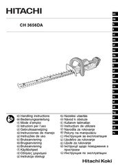 Hitachi CH 3656DA Instrucciones De Manejo